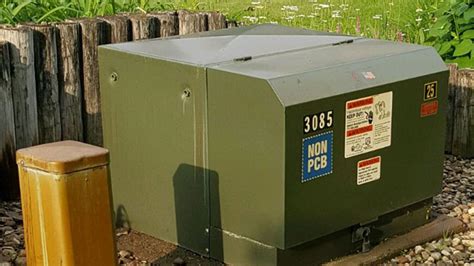 electric box damaged by car accident in the front yard|electrical transformer box safety.